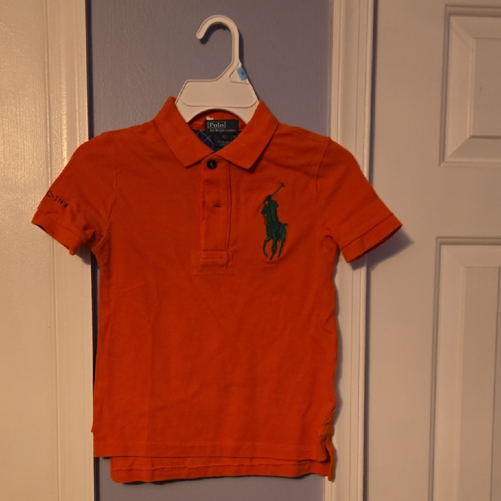Polo by Ralph Lauren Kids Bright Orange Polo Shirt